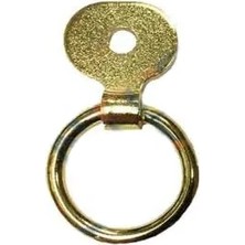 Ulu Pazarlama Halkalı Tablo, Çerçeve Askısı, Küçük, 15X28MM, Sarı - 100 Adet