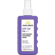Montreal Maruderm SPF50 Leke Karşıtı Sprey Güneş Kremi 200 ml ( 1 Adet )