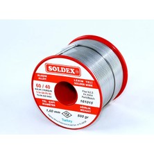 Belirtilmemiş Soldex 60-40 Lehim Teli 500 gr 1.2 mm - Sn:60 / Pb:40