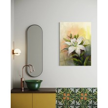 Baskı Perisi Modern Sanat Cam Tablo 605