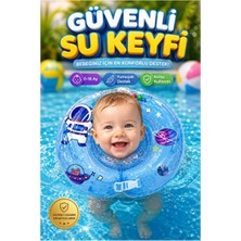 Empressco Yüzme Simidi 40 Cm, 0-18 Ay Uyumlu, Güvenli ve Konforlu Kullanım