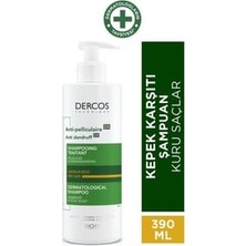 Montreal Vichy Dercos Kepek Karşıtı Şampuan 390 ml / Kuru Saçlar Için ( 1 Adet )