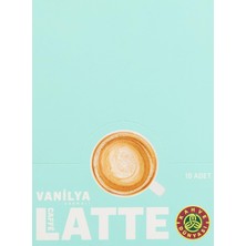 1001 Dünyası Özel Seri Sıcak Vanilyalı Aromalı Caffe Latte, 10'lu