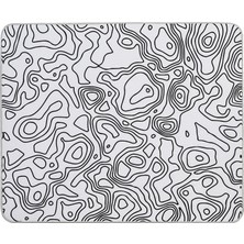 1001 Longteng Huoyun Special Edition 480X400X4 mm Gaming E-Sports Oyuncu Mouse Pad (Topography Lines)
