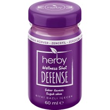 1001 Defense Shot 24'lü Paket Bağışıklık Desteği Bitki Bazlı Içecek (24 x 60ML)