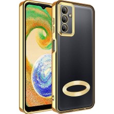 Galaxy A05S Kılıf Kamera Lens Korumalı Logo Gösteren Ince Hafif Pazarplus