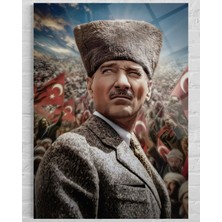 Baskı Perisi Atatürk Cam Tablo 102