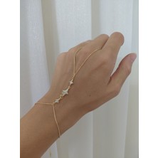 Lavante Butik Zirkon Taşlı Kutup Yıldızlı Şahmeran