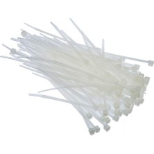 1001 3.6X150 mm Plastik Cırt Kelepçe (100'LÜ Paket) – Dayanıklı, Çok Amaçlı Kablo Bağı