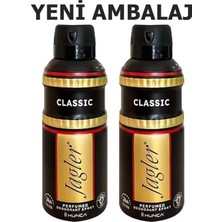 Jagler Classic For Men 150 ml Deodorant (2’li Paket)