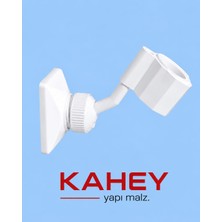 Kahey Elektrikli Şofben Duş Başlığı Tutucu Duş Başlığı Askısı Duş Başlığı Tutucu Masfal Oynar Gövdeli
