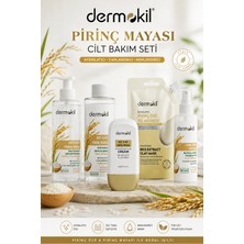 Dermokil Pirinç Mayası Beyazlatıcı & Aydınlatıcı 5’li Cilt Bakım Seti