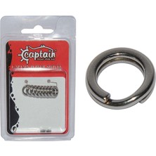 Captain 5142 Kalın Halka Güçlendirilmiş 10LU Paket Inox Naturel