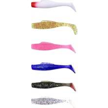Captain 3070 Healer Soft 6gr 85CM Levrek Silikonu 6lı Mix Set Suni Yem