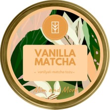 1001 And More Vanilla Matcha - Vanilya Aromalı Matcha, 25 gr