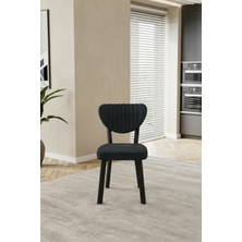 Baresmu Elbar 1 Adet Elma Sandalye Baby Face Kumaş Metal Iskelet Mutfak Yemek Masası Sandalyesi