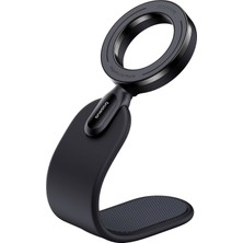 1001 C02 Go Manyetik Araç Telefonu Tutacağı, 360° Dönebilen Mobil Tutucu, iPhone 15 Pro Max Için Ul