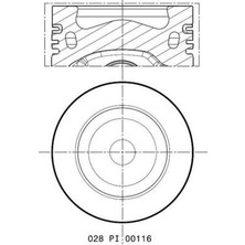 Mahle Dpmix-Hb Piston Segman 81.50MM 0.50 Amarok Caddy Iii-Iv Golf Vi 2.0 Tdi 05- Ckub Cfhc Cbbb Cbdc Clca
