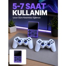 Getittir 3.5 Inç IPS Ekranlı Çift Kablosuz Kollu Taşınabilir Retro Oyun Konsolu - Lisinya