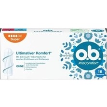 Montreal O.b. Procomfort Tampon Super 16LI ( 1 Adet )