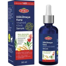 Montreal Otacı Dökülmeye Karşı Vitaminli Klinik Saç Serumu 50 ml ( 1 Adet )