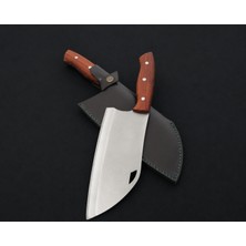 Coyan Knives 4034 Paslanmaz Çelik Paduk Kabze Almazan Şef