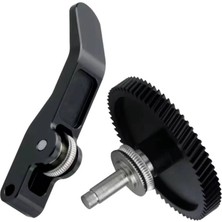 Teknik Filament 3D Bambu Lab A1/a1 Mini Sertleştirilmiş Çelik Nikel Kaplama Extruder Dişli Seti - Gümüş