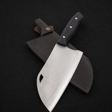 Coyan Knives 4034 Paslanmaz Çelik Siyah Endüstriyel Kabze Almazan Şef