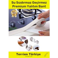 Empressco Duş Pvc Lavabo Küvet Tezgah Kenar Banyo Mutfak Pencere 1,5 mt Su Sızdırmaz Geçirmez Yalıtım Bant