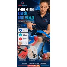 Kinesioloji Makası Pro Serisi Özel Keskin Makas