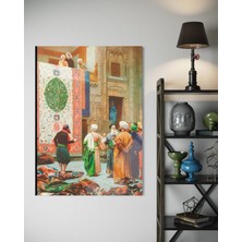 Baskı Perisi Modern Sanat Cam Tablo 653