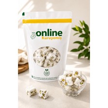 Nizip Online Kuruyemiş Lokum Antep Fıstıklı Hindistan Cevizli Kavrulmuş - 500 gr
