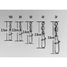 Captain 5191 Inox Kilitli Klips Seti Kutuda Sizemix-S