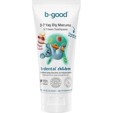 Montreal B-Good B-Dental 3-7 Yaş Çocuk Diş Macunu Florürsüz Meyve Karnavalı 50 ml ( 1 Adet )