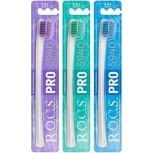Montreal Rocs Pro 5940 Yumuşak Diş Fırçası ( 1 Adet )