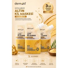 Dermokil Yenileyici Besleyici Soyulabilir Altın Kil Maskesi 3X50 ml