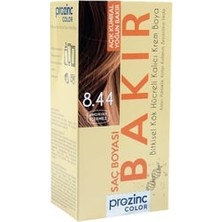 Montreal Prozinc Color Saç Boyası Açık Kumral Yoğun Bakır 8.44 ( 1 Adet )