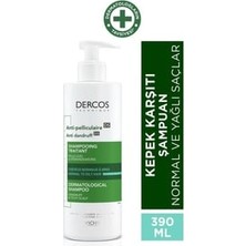Montreal Vichy Dercos Kepek Karşıtı Şampuan 390 ml / Normal ve Yağlı Saçlar Için ( 1 Adet )