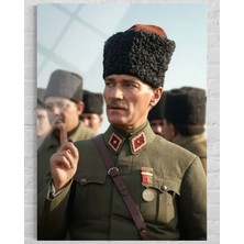 Baskı Perisi Atatürk Cam Tablo 152