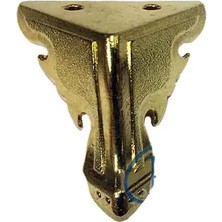 Ulu Pazarlama Kelebek Sandık Ayağı, Kutu Ayak 3,5 cm - Sarı, 50 Adet