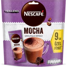1001 Mocha Çikolatalı ve Köpüklü Çözünebilir Kahve Karışımı, 17 Gram x 9 Adet