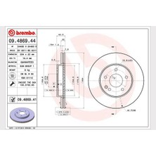 Brembo Dpmix-Hb Fren Diski On Mercedes C-Class W202 S202
