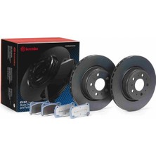 Brembo Dpmix-Hb Fren Diski Balata On Tesla Model 3 5yj3 2018-