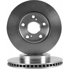 Ayd Dpmix-Hb Ön Fren Diski Ha Kanalli Toyota Auris Corolla 1.6l 1zr-Fe Benzinli ZRE151 07-12 / 1.33L 1nr-Fe NRE150 6 Vites 10-12 275 Çap x 5 Bijon - Adet Disk Idır