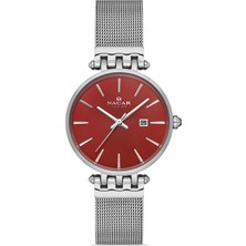 Nacar NC34-390506-ARM Kadın Kol Saati (Pırlantalı Gümüş Kolye Hediyeli)