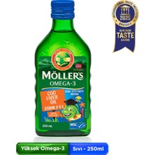 1001 3 Tutti Frutti 250 Ml; Saf Morina Balığı Yağı, Ifos Onaylı, Dha, Epa, A D E Vitamini. Çocukla