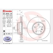 Brembo Dpmix-Hb Fren Diski On Land Rover Range Rover Iii Vogue L322 05-12