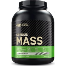 1001 Nutrition Serious Mass Kurabiye ve Krema Aromalı Gainer 2.73KG 8 Servis