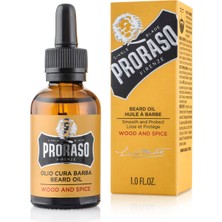 1001 Oil / Sakal Bakım Yağı Wood-Spice, 30 ml | Yumuşatıcı ve Besleyici, Kuruluğu Önler, Macadami
