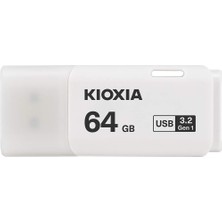 1001 Transmemory U301 64GB USB Bellek – USB 3.2 Gen 1, Beyaz